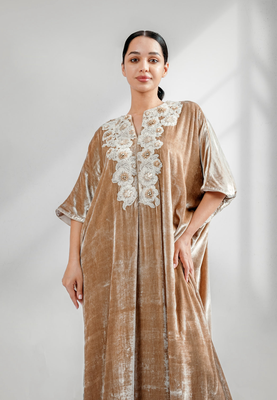 Velvet jalabya – haifaalmegren couture
