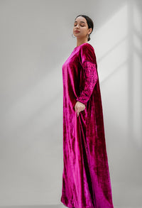 Velvet jalabya