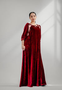 Velvet jalabya