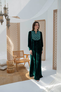 The Royal  Velvet Gown