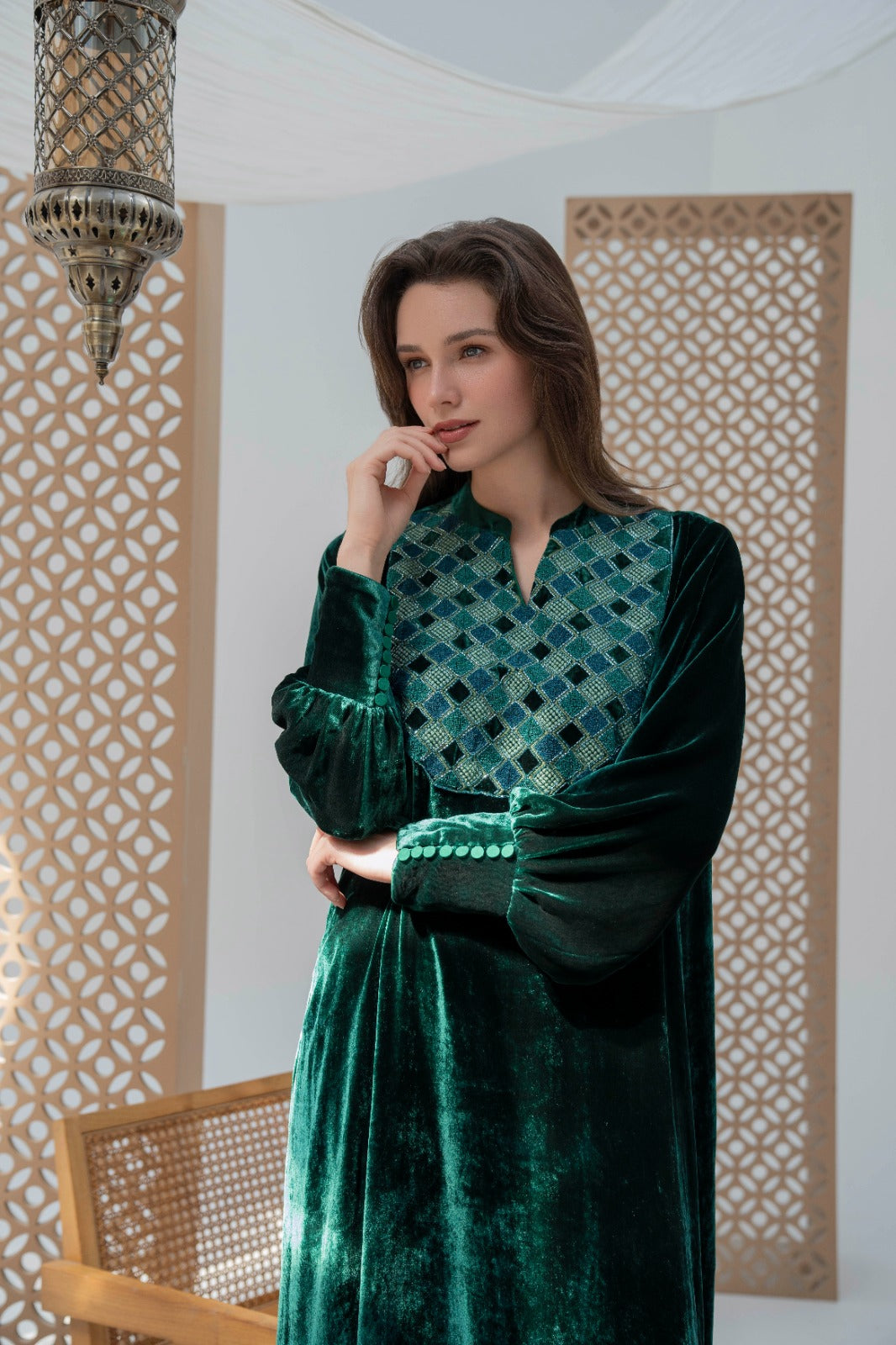 The Royal  Velvet Gown