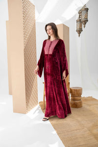Royal Velvet Moroccan Kaftan