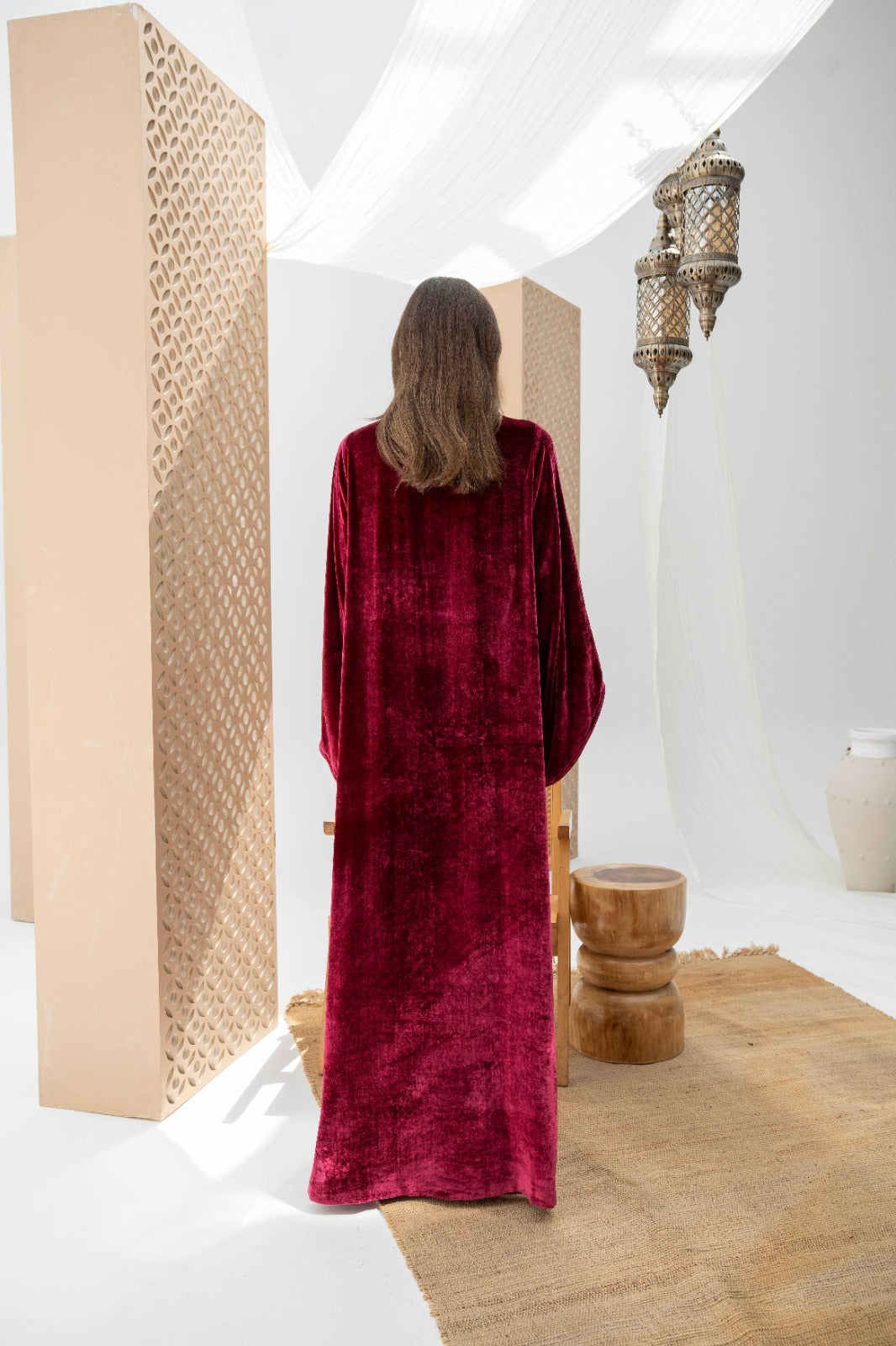 Royal Velvet Moroccan Kaftan