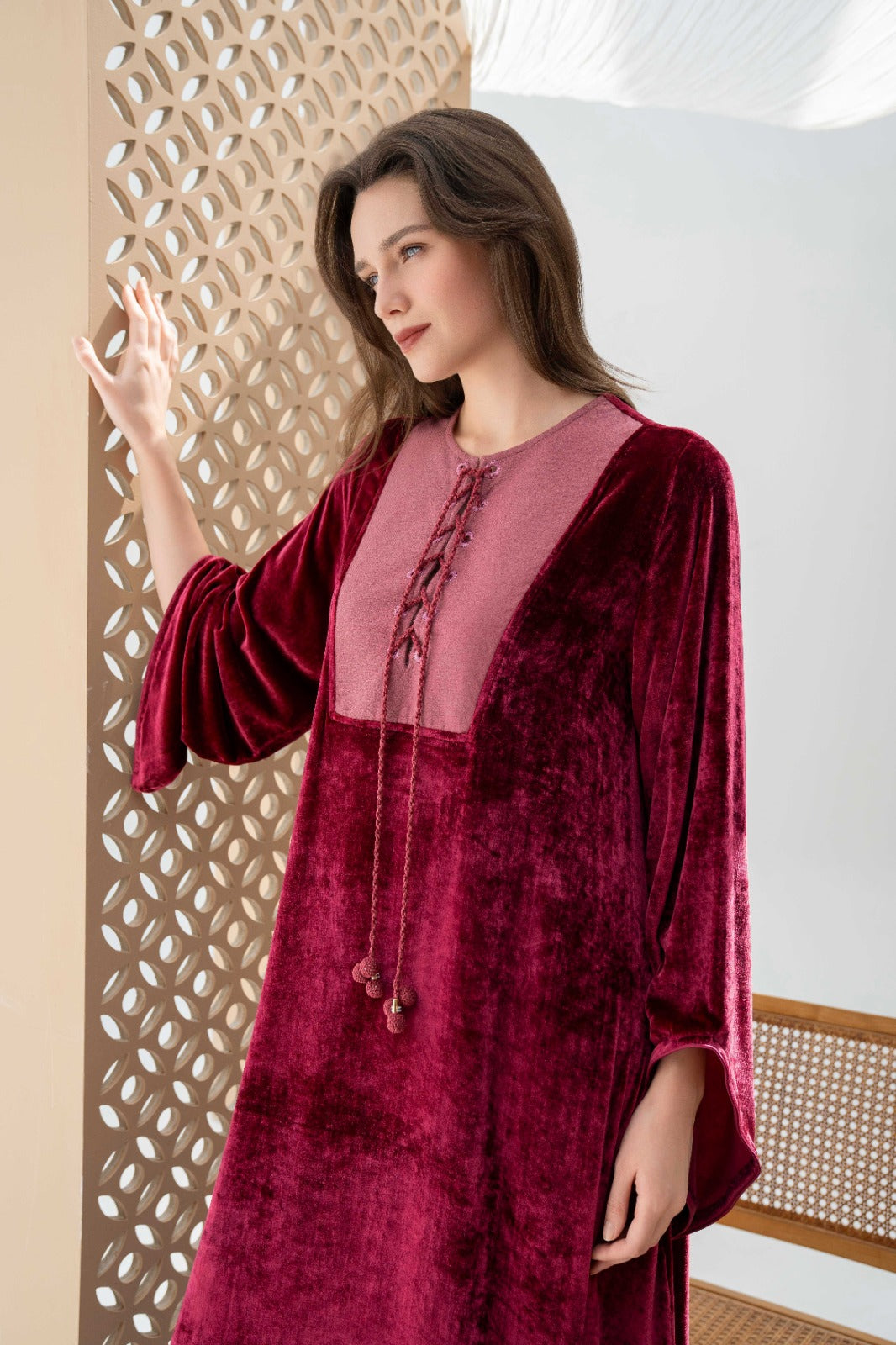 Royal Velvet Moroccan Kaftan