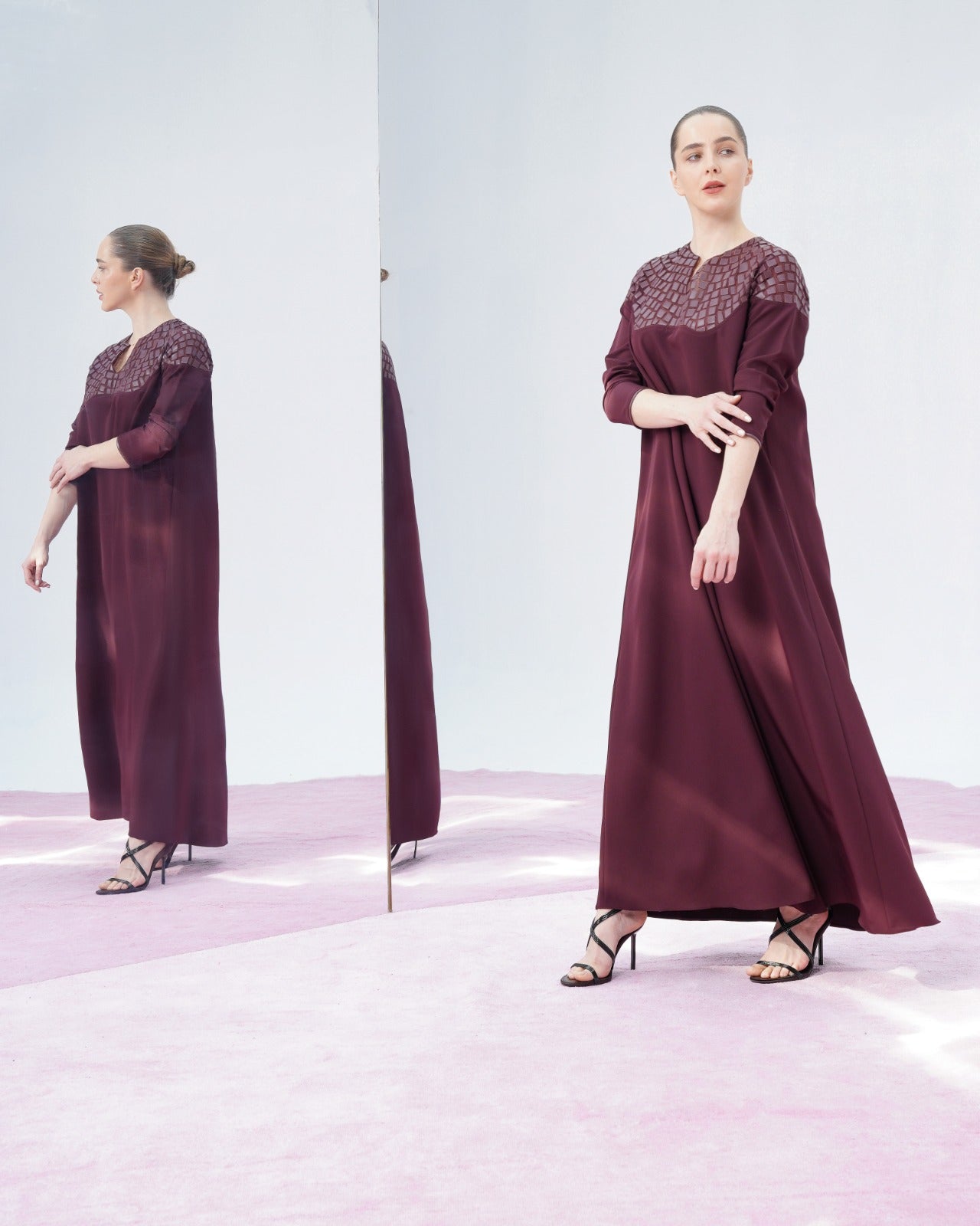 Mosaic Organza Crepe