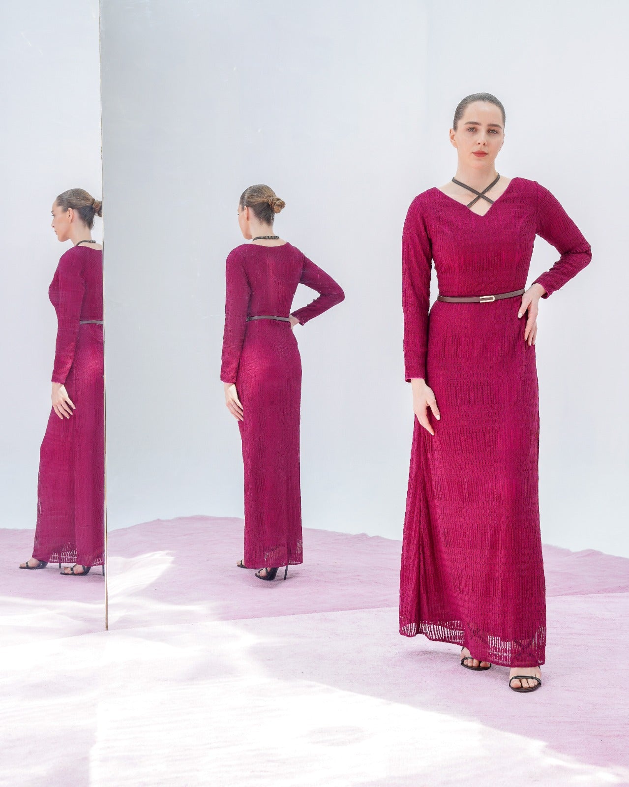 Lace Elegance Kaftan