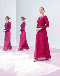 Lace Elegance Kaftan