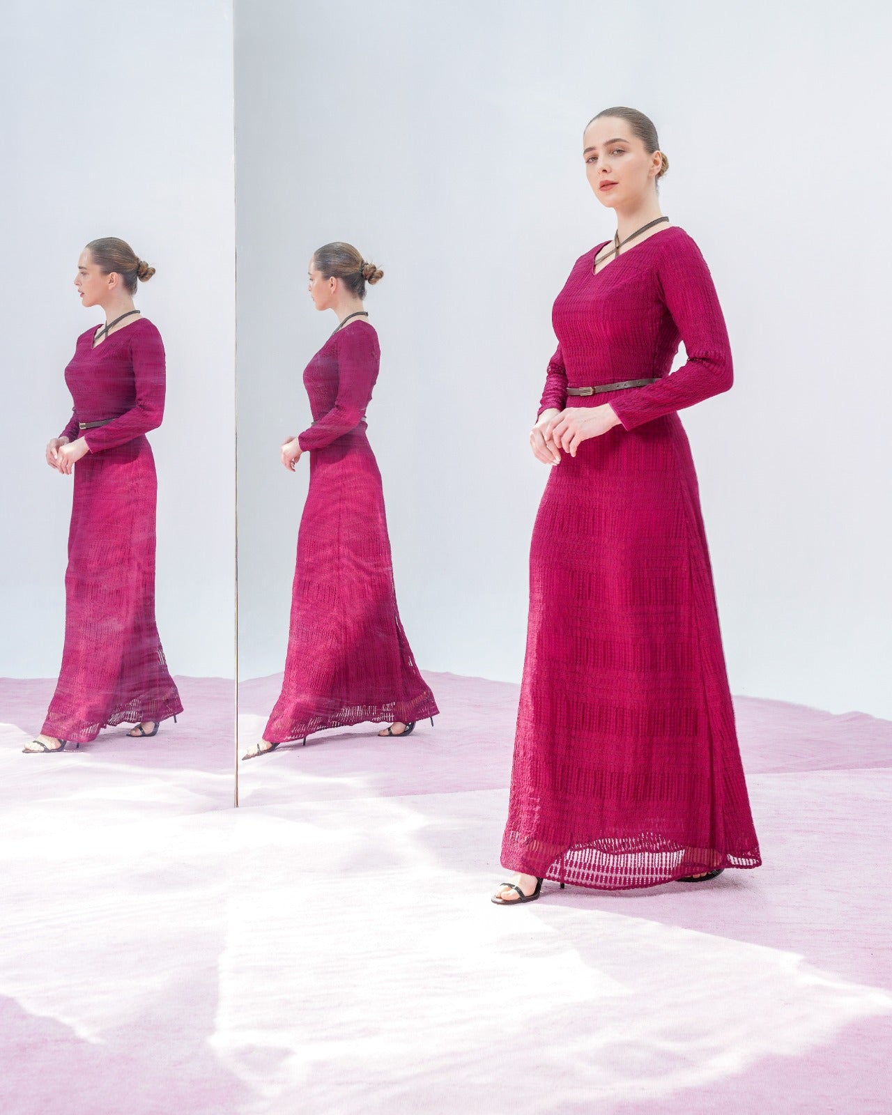 Lace Elegance Kaftan