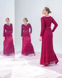 Lace Elegance Kaftan