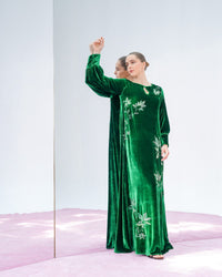 Silk Velvet Kaftan