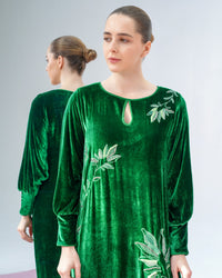 Silk Velvet Kaftan