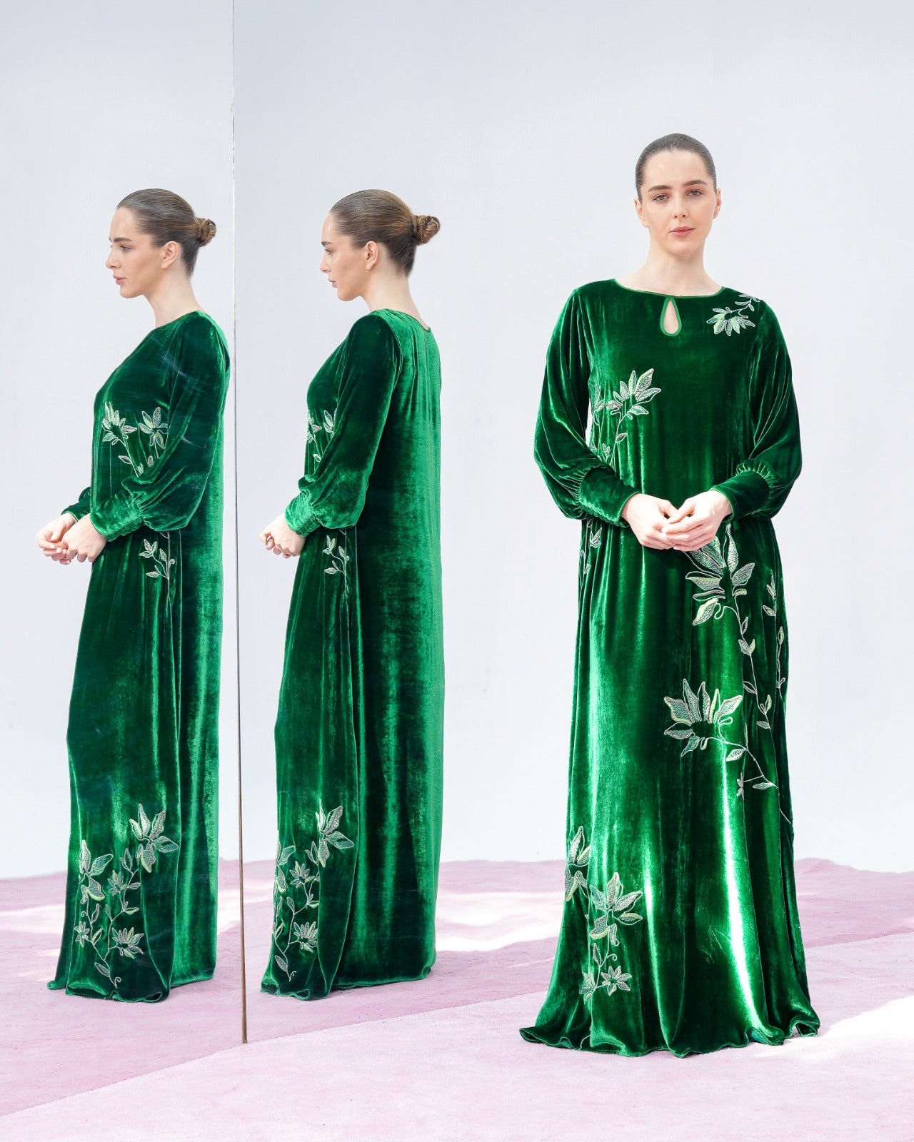 Silk Velvet Kaftan