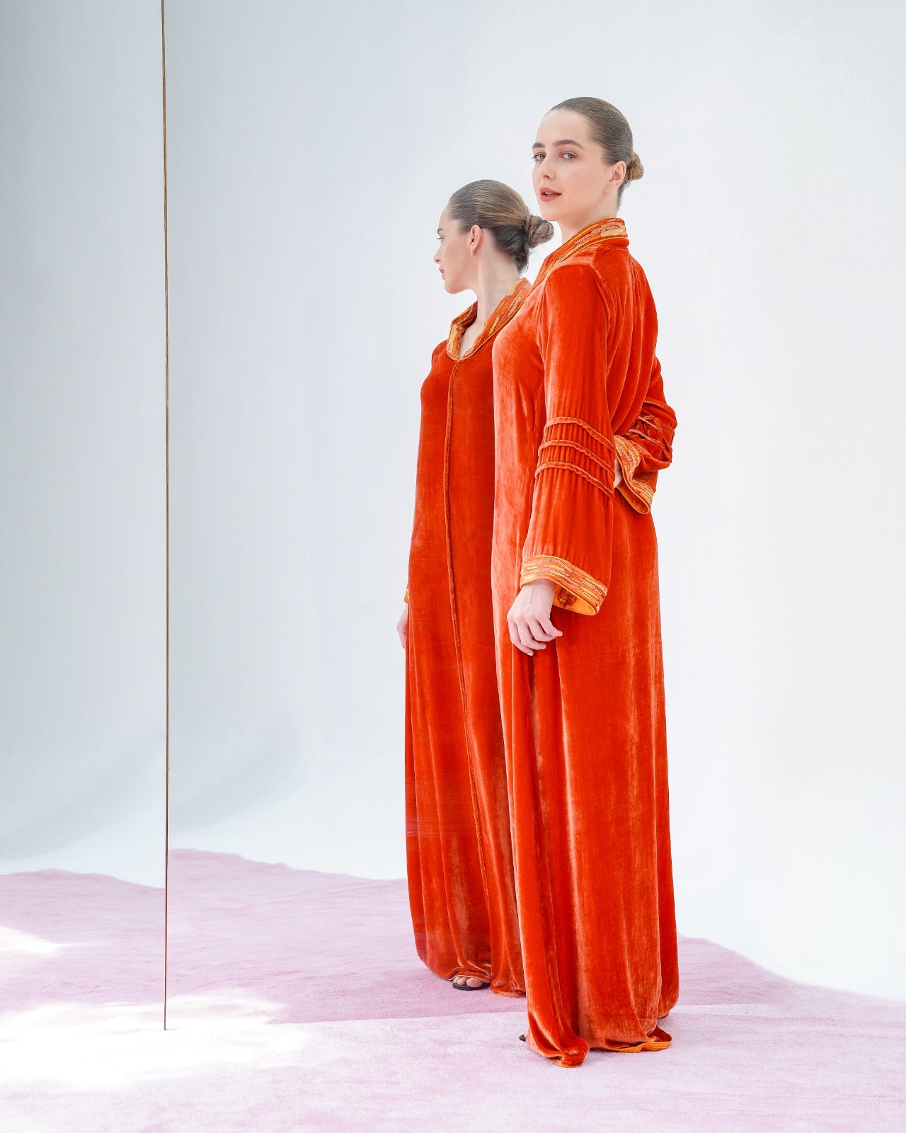 Imperial Silk Velvet Kaftan