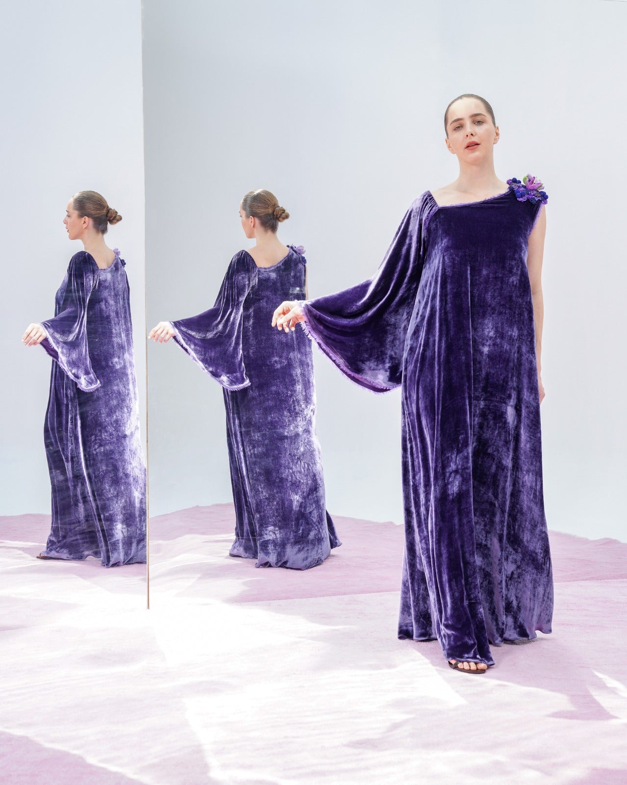 Luxurious Silk Velvet fabric