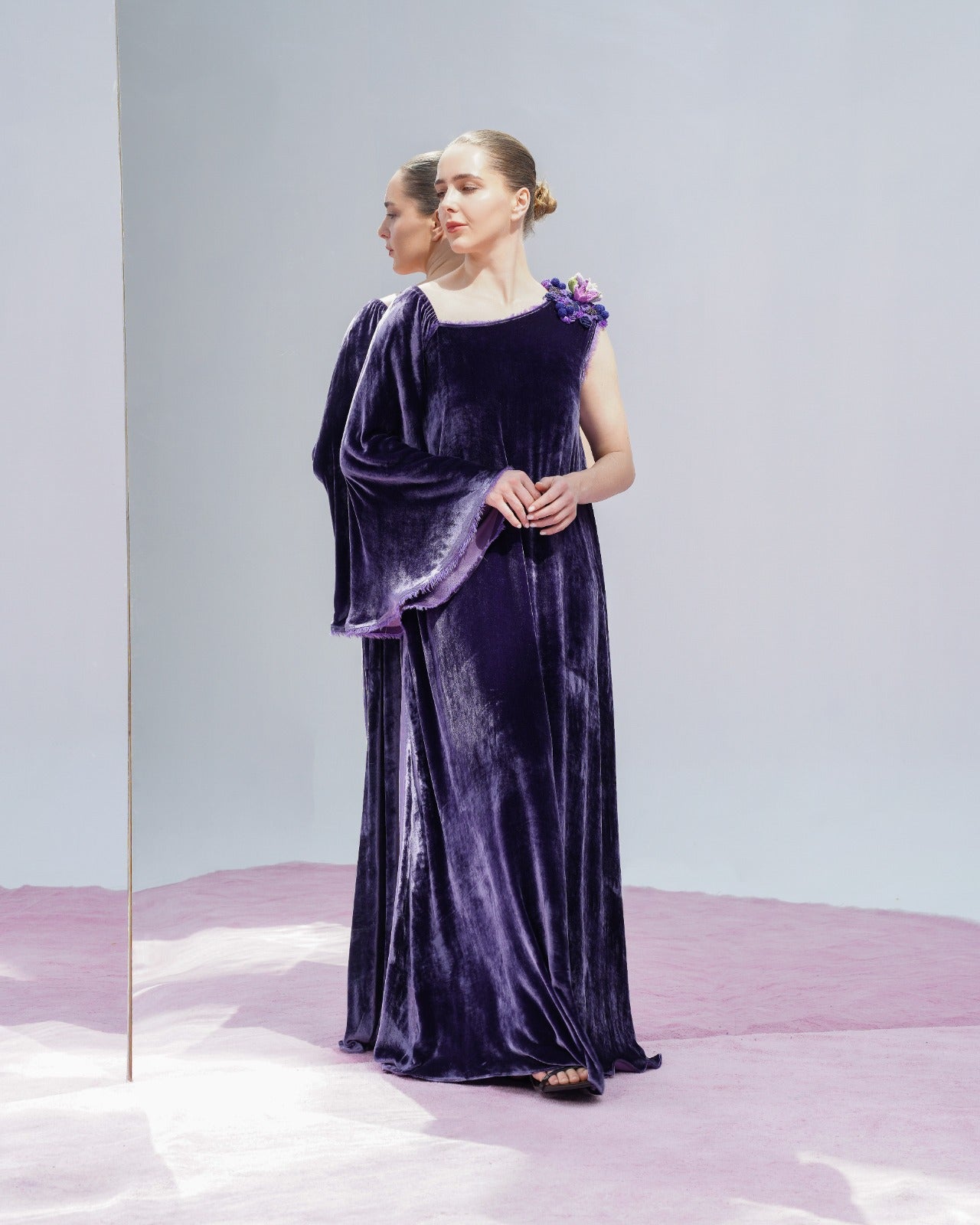 Luxurious Silk Velvet fabric