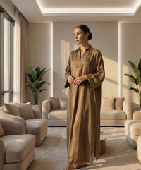 Refined Linen Kaftan
