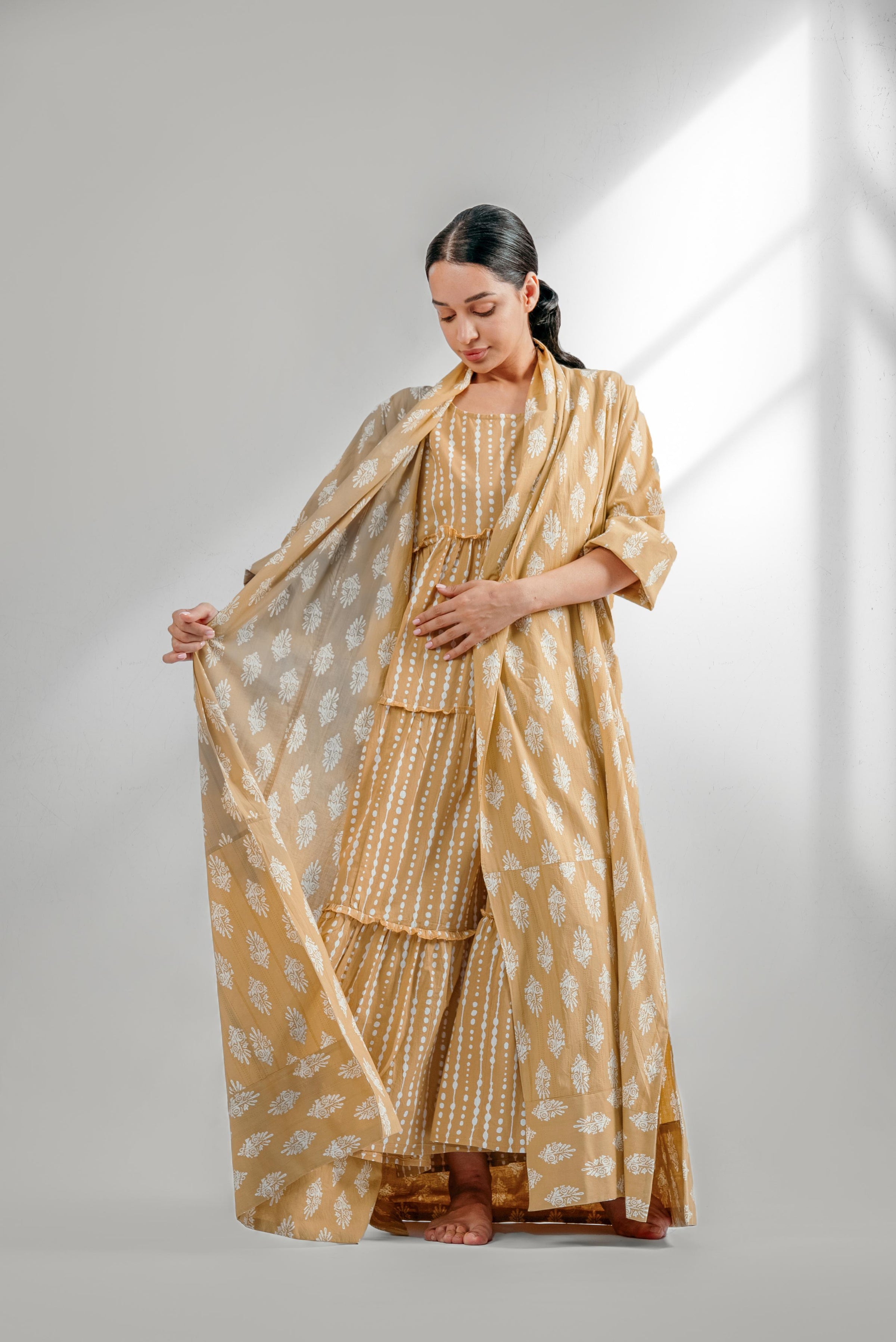 Cotton Tiered Ensemble