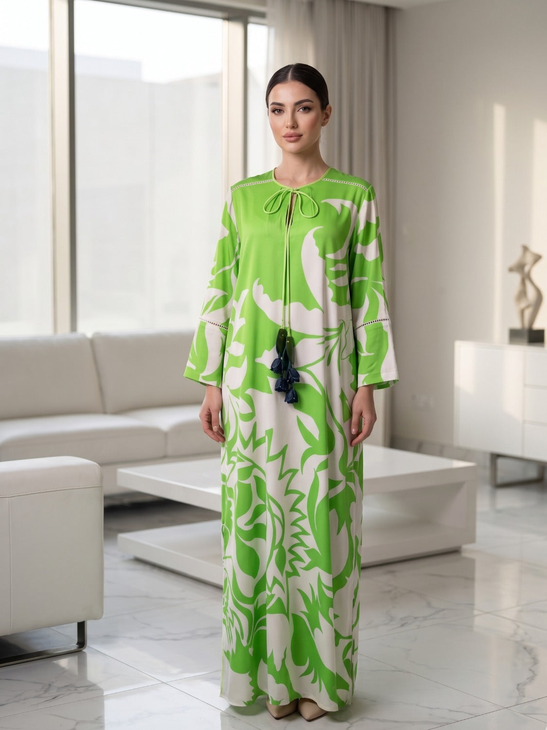 Riviera Cotton Kaftan & Beach Dress