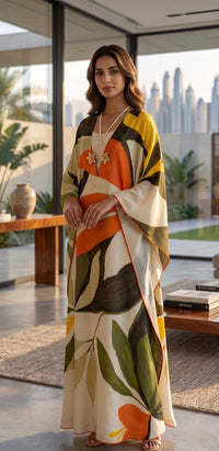 Luxury Linen Kaftan & Beach Dress