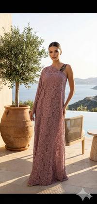 Guipure Lace Kaftan