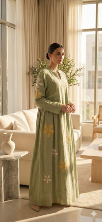 Bloom Linen Kaftan