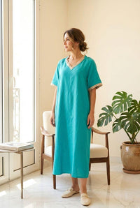 Classic Linen Kaftan