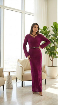 Lace Elegance Kaftan
