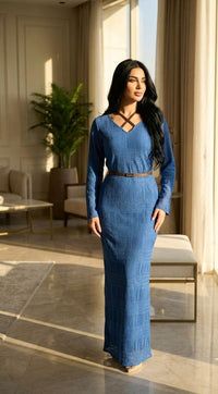 Lace Elegance Kaftan