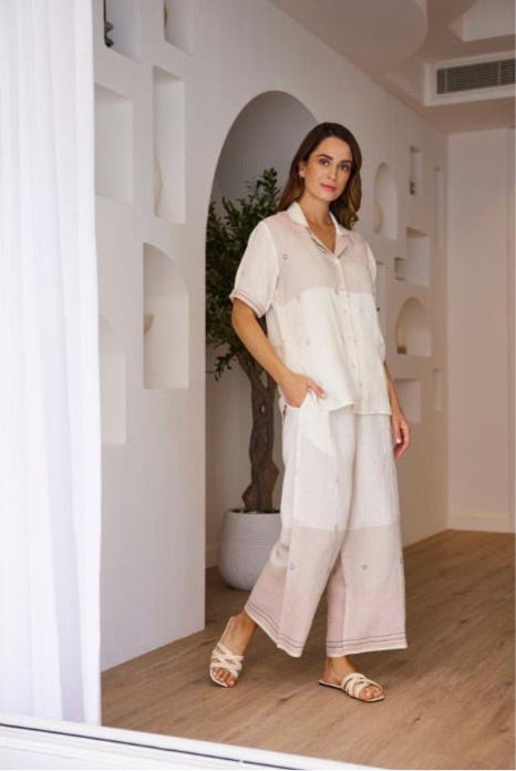 Tow piece tops and pants